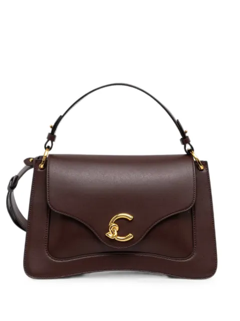Coccinelle sac cabas à plaque logo