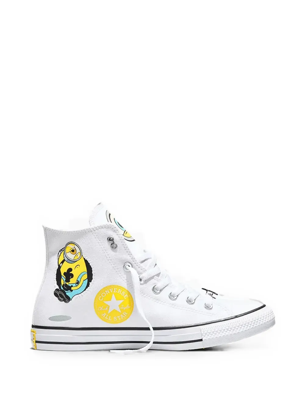 Converse x Minions Chuck Taylor All Star high top shoes Wit