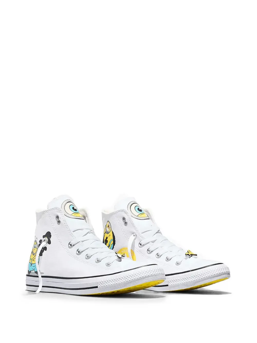 Converse x Minions Chuck Taylor All Star high top shoes Wit