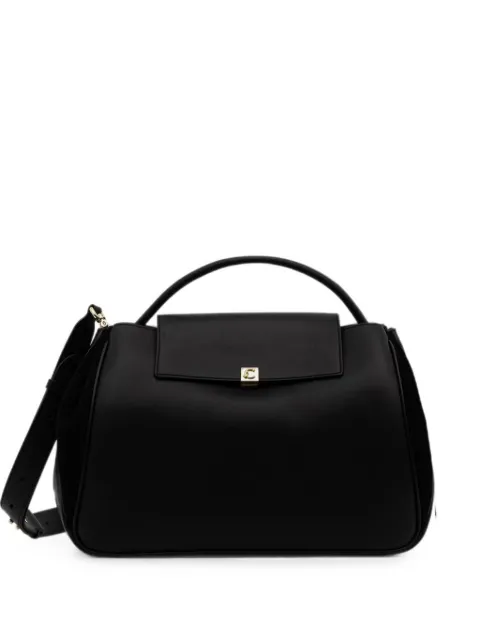 Coccinelle bolsa de hombro con placa del logo
