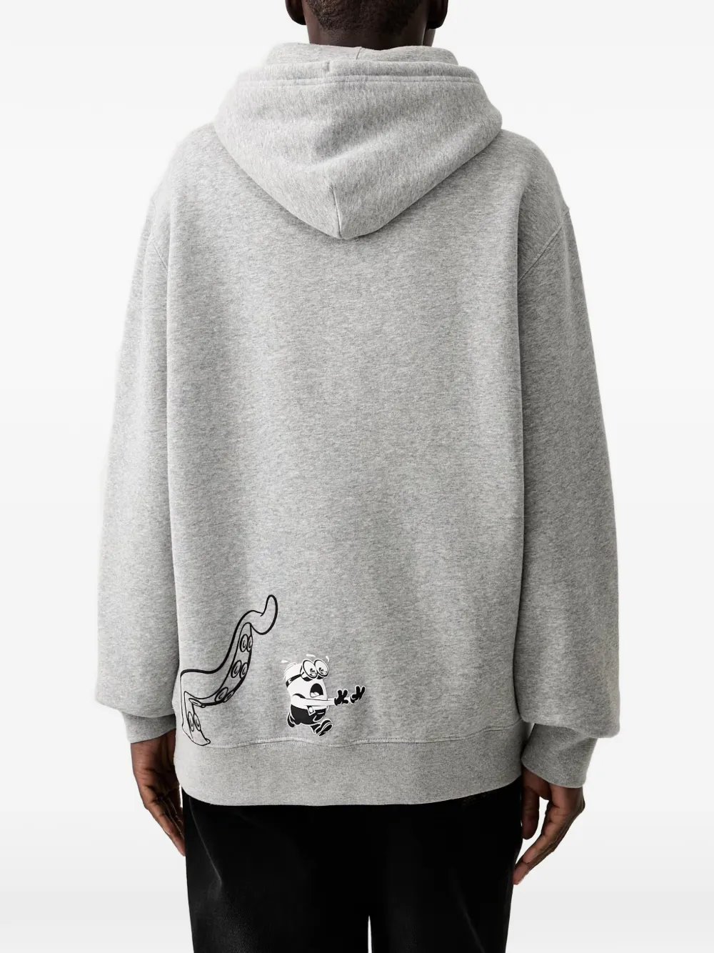 Converse x Minions hoodie met standaard pasvorm Grijs