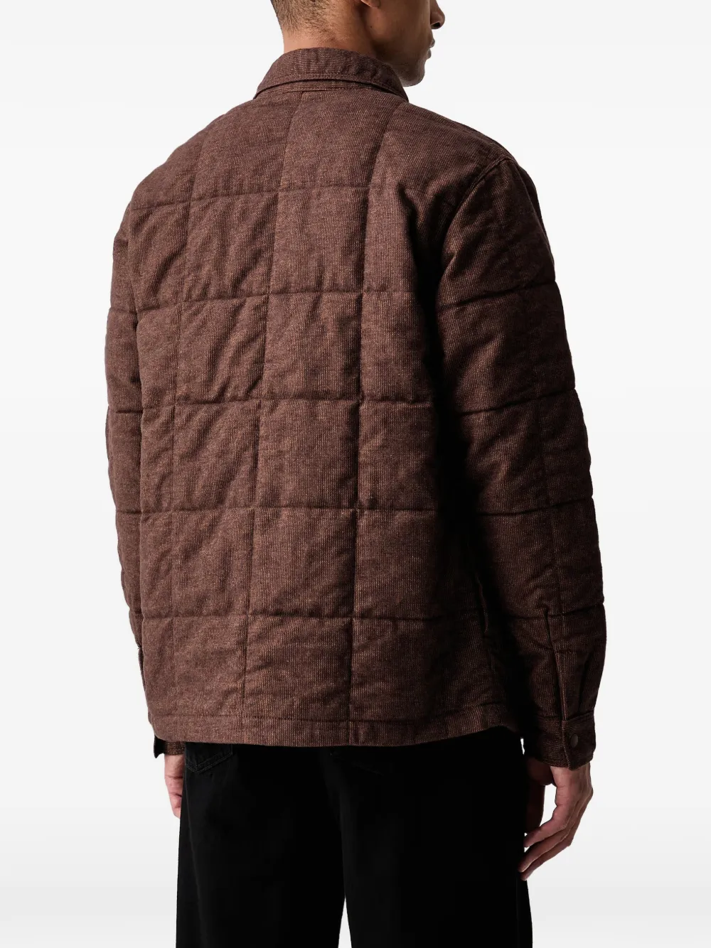 Columbia Gewatteerd shirtjack Bruin
