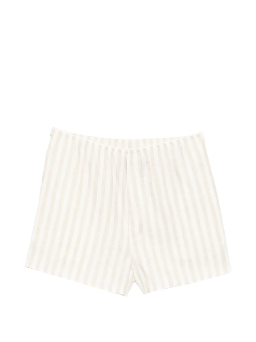 Bambah pinstripe linen short