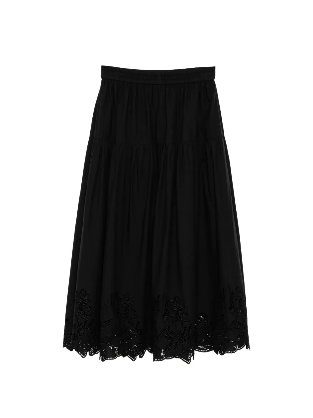 Bambah Rowan rok met ringlets Zwart