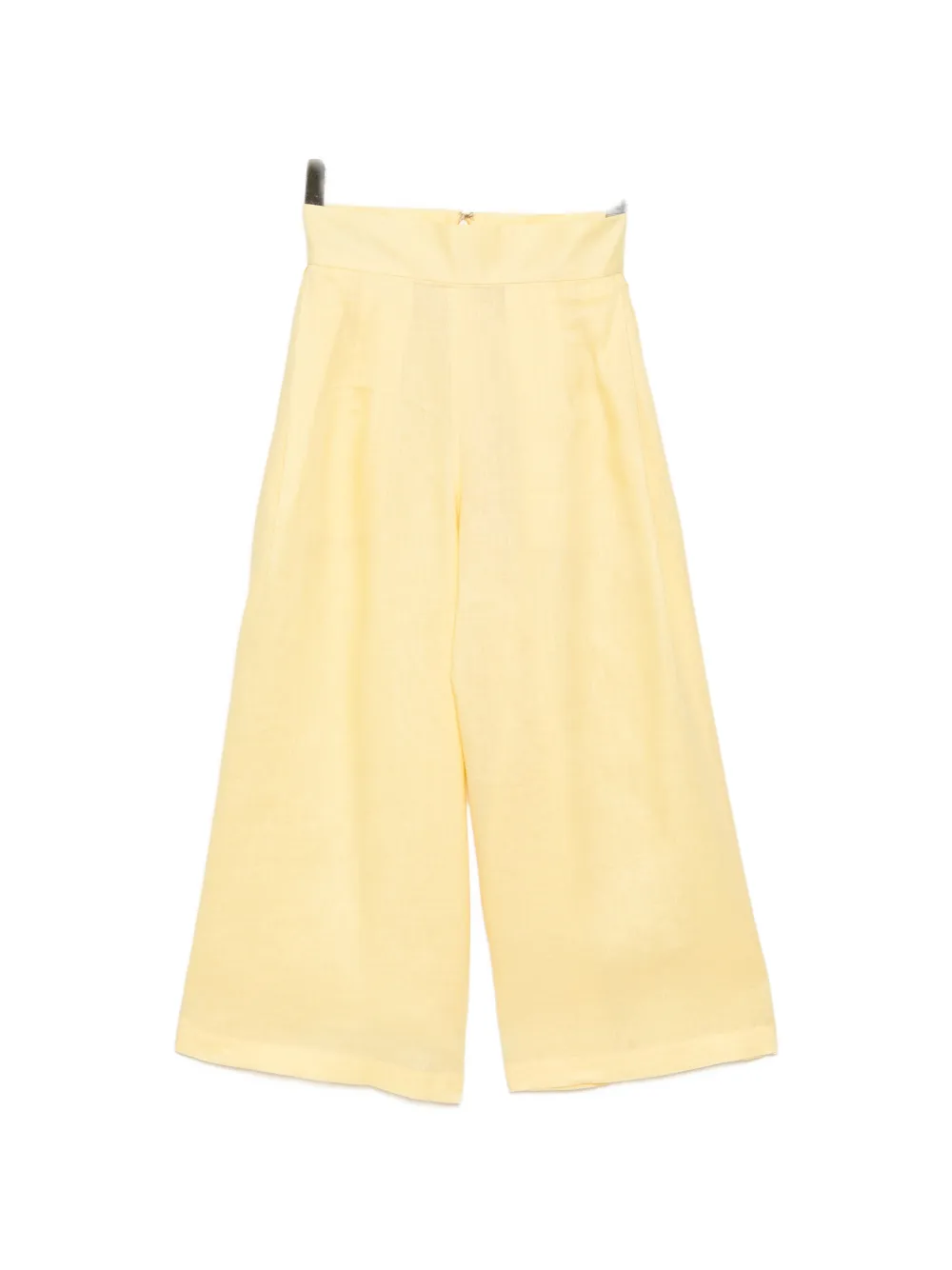 Bambah linen midi culottes - Giallo