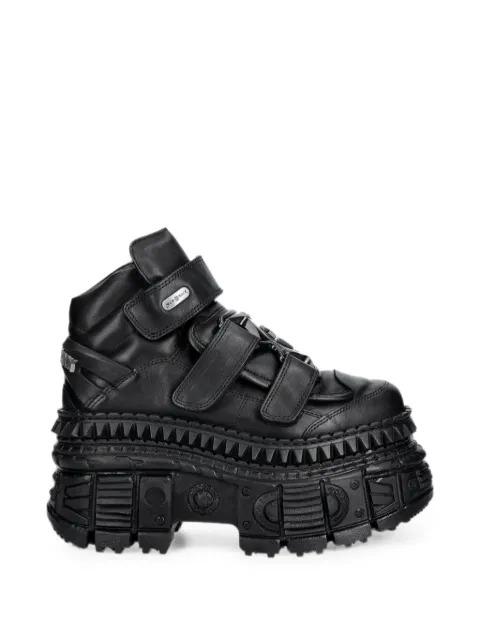 NEW ROCK tenis con cierre autoadherente y plataforma