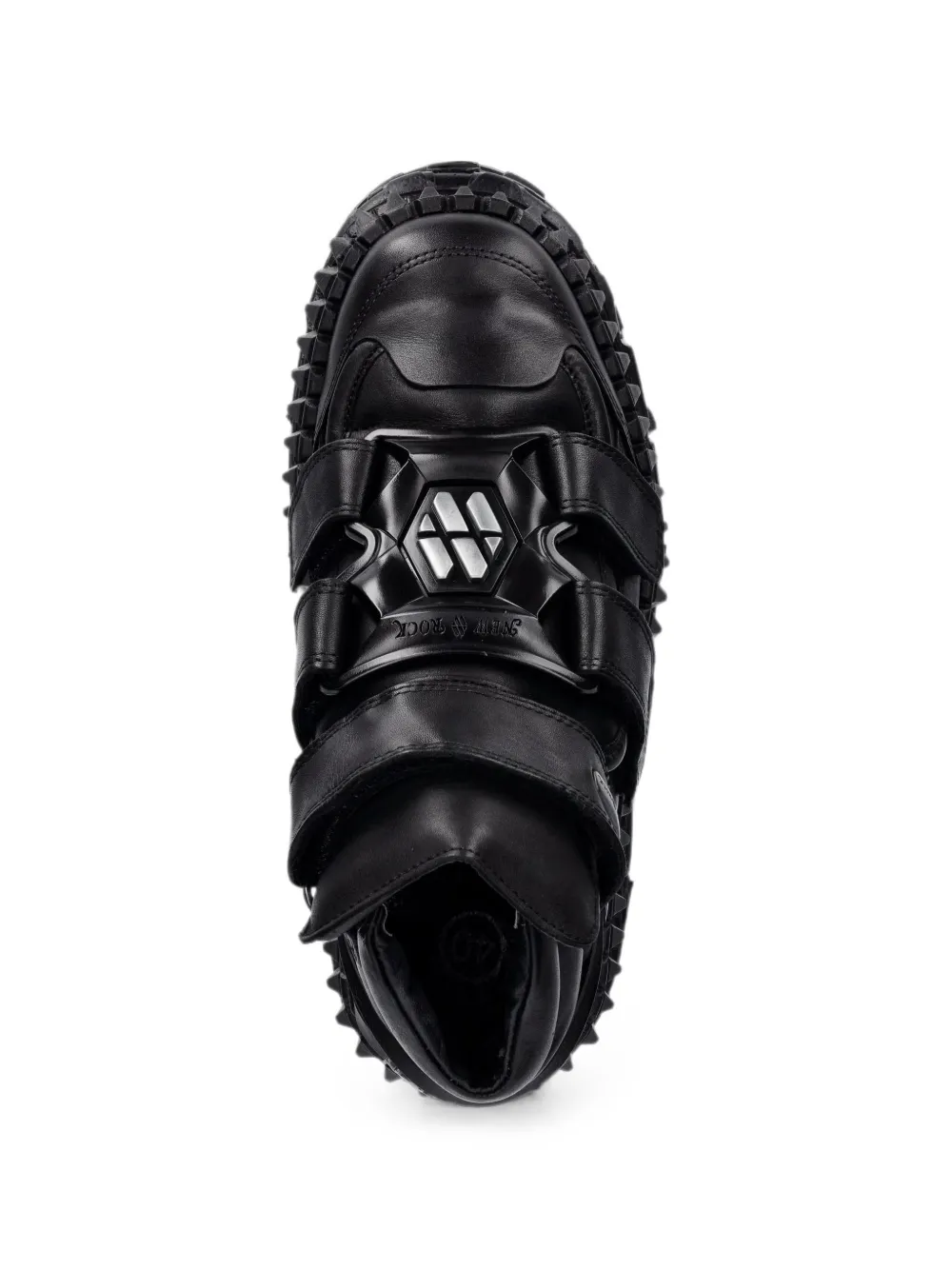 NEW ROCK Sneakers met klittenband Zwart
