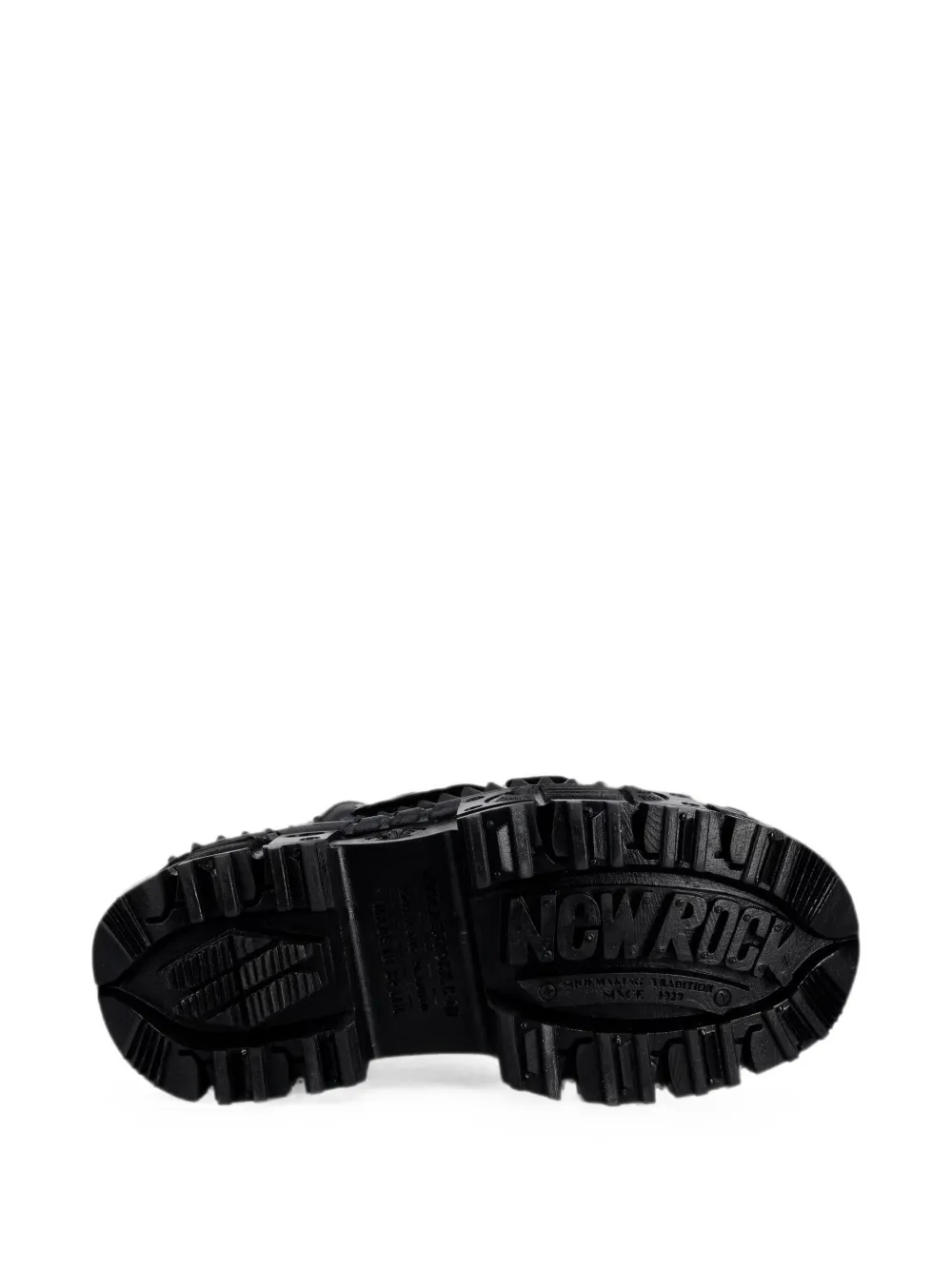 NEW ROCK Sneakers met klittenband Zwart
