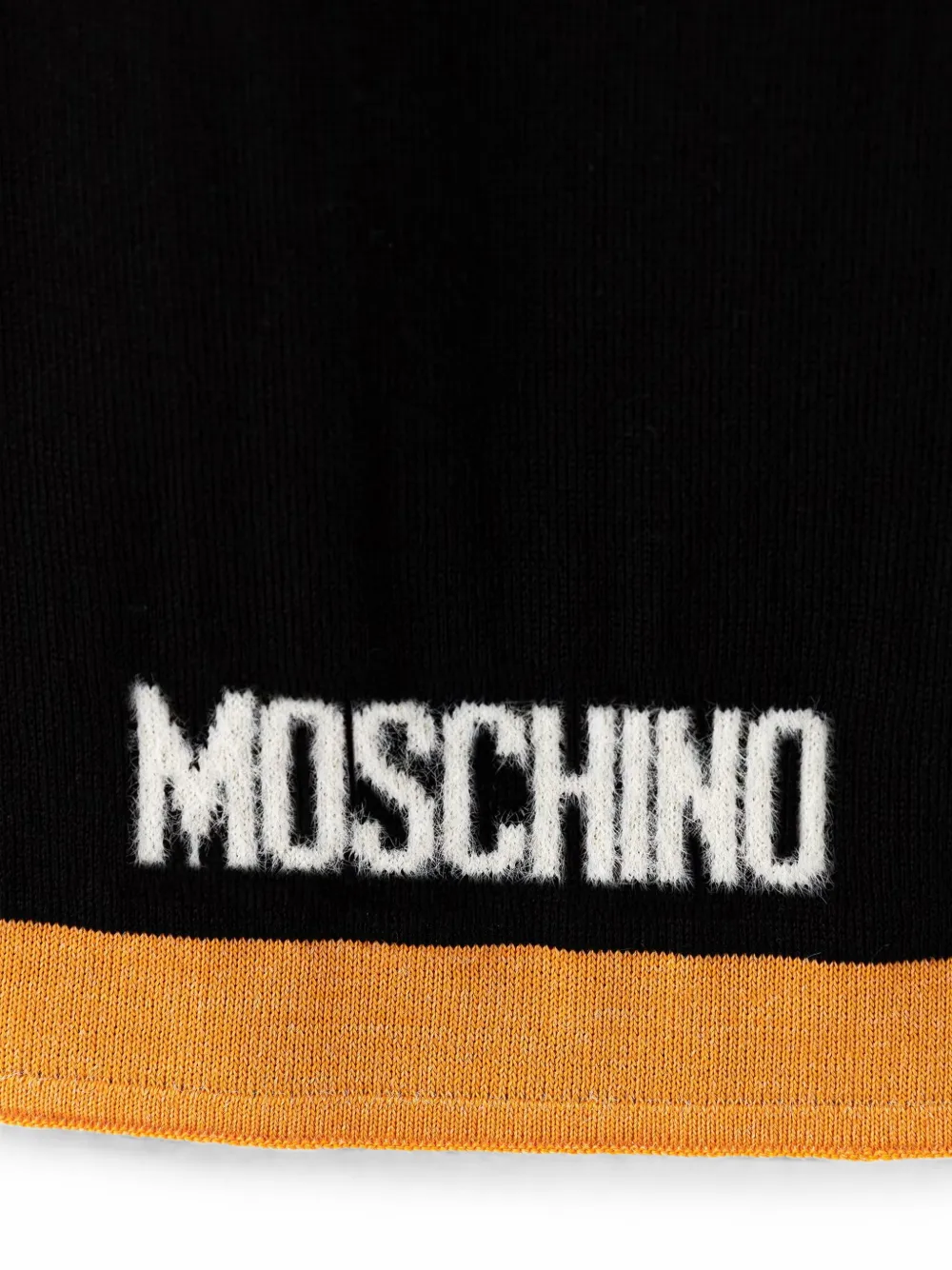 Moschino Wollen sjaal Zwart