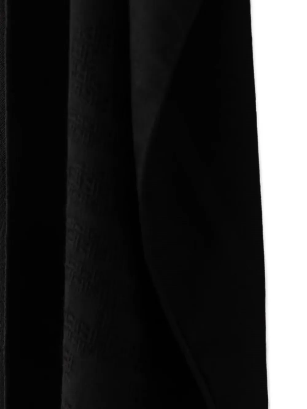 Moschino Sjaal met logo jacquard Zwart