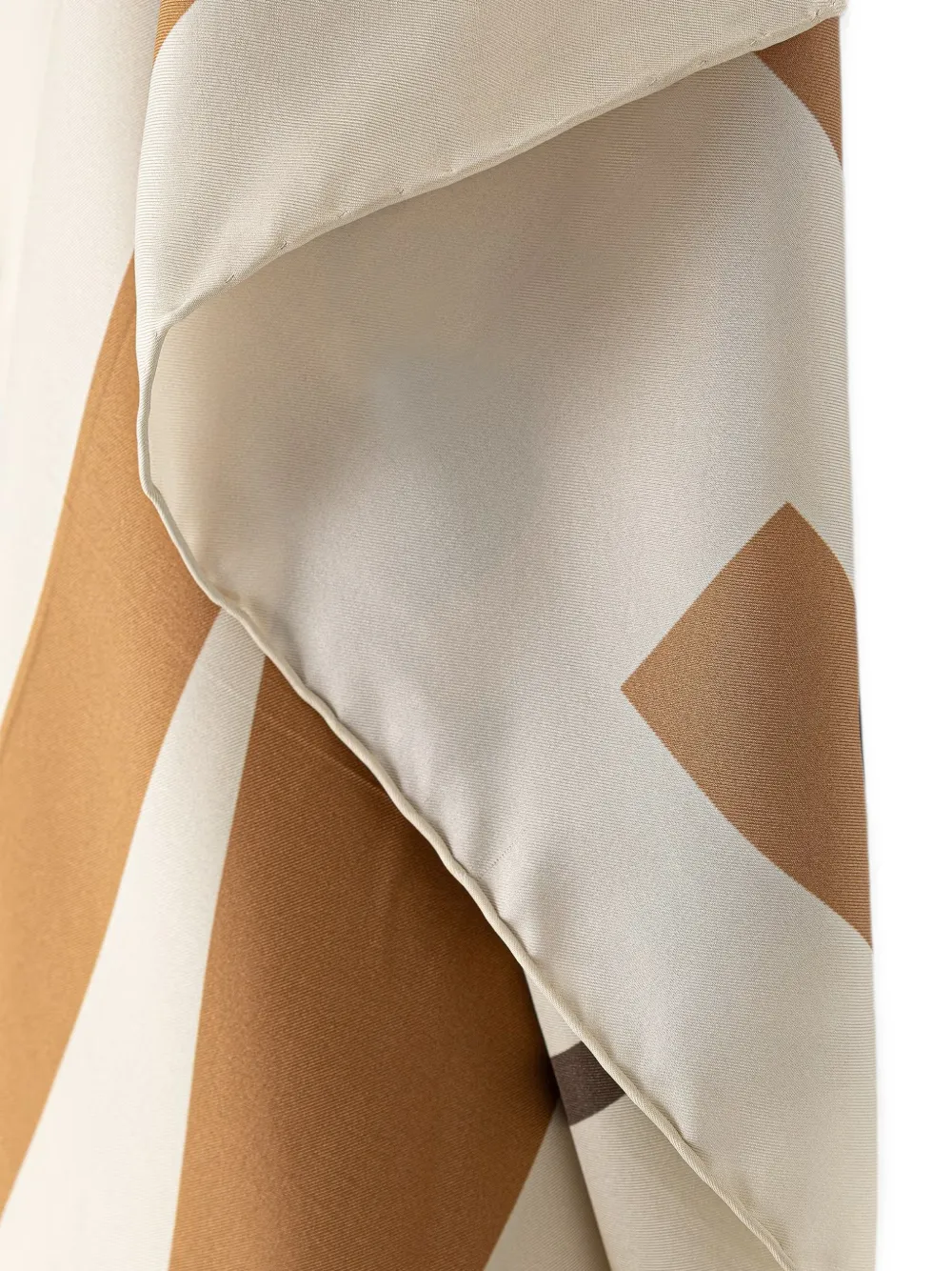 Moschino Sjaal met logoprint Beige
