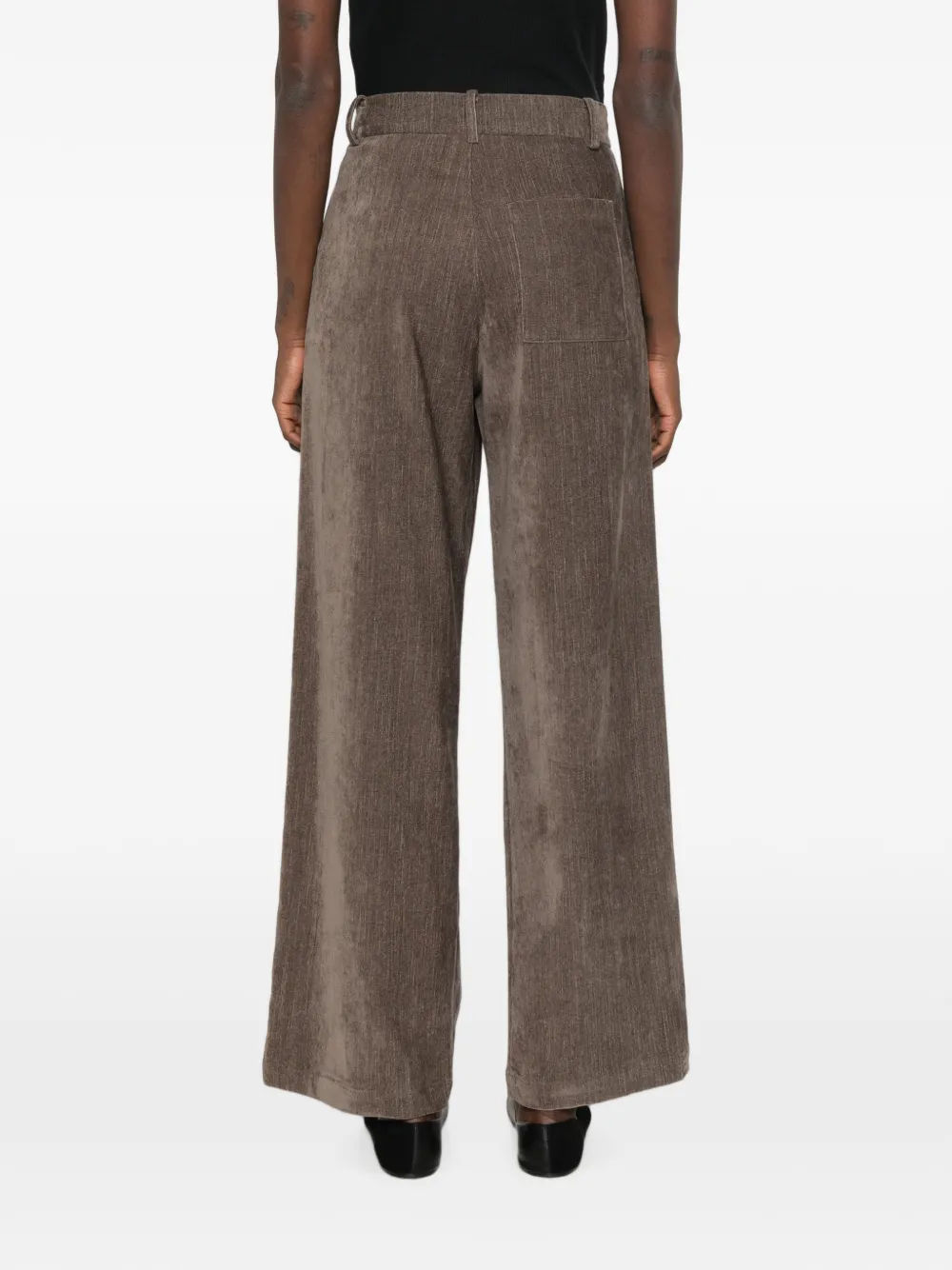 Eleh pleated trousers Bruin