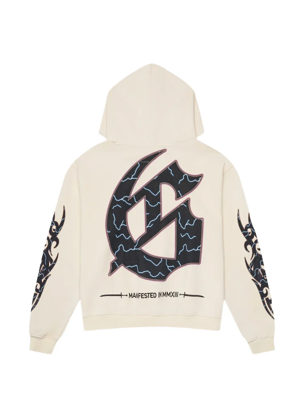 GODSPEED BMX hoodie met print Beige