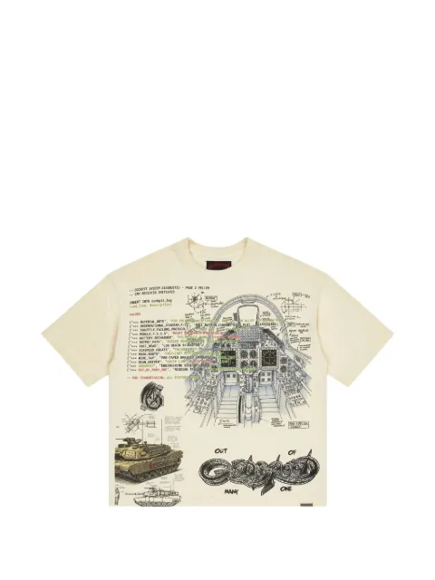 GODSPEED camiseta con estampado gráfico