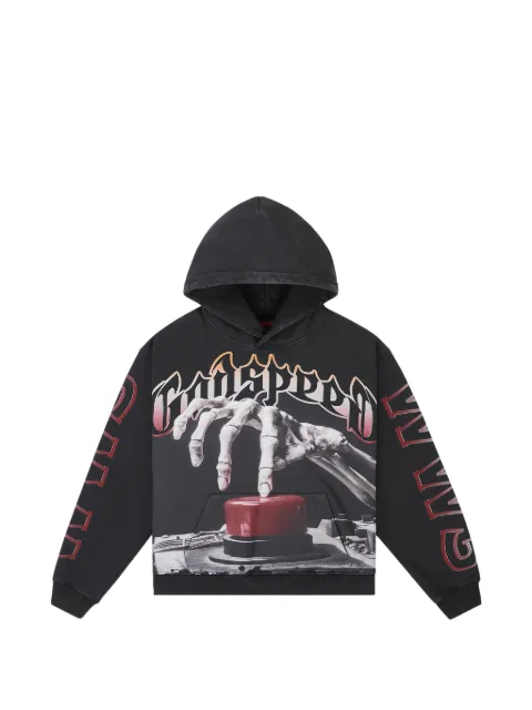 GODSPEED hoodie con estampado gráfico
