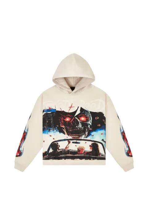 GODSPEED graphic-print long-sleeve hoodie