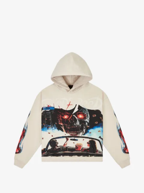 GODSPEED graphic-print long-sleeve hoodie
