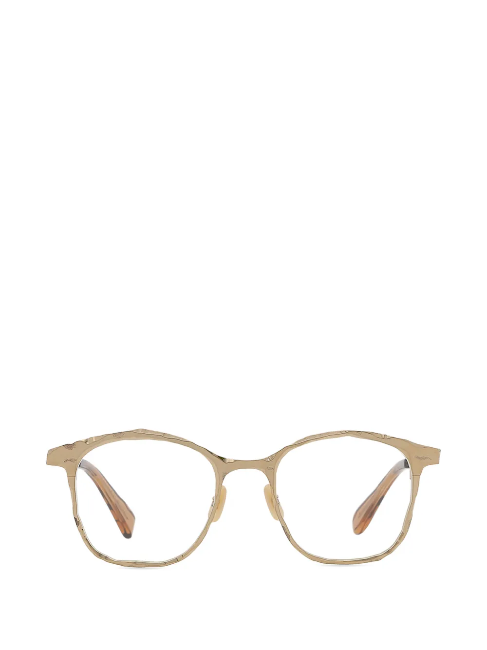 Masahiro Maruyama MM-0105 geometric-frame glasses - Oro
