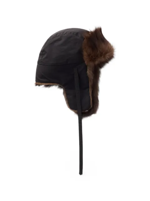 LEMAIRE shearling-lined chapka hat