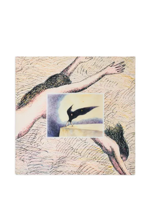 LEMAIRE x Roland Topor La Nuit 1972 silk scarf