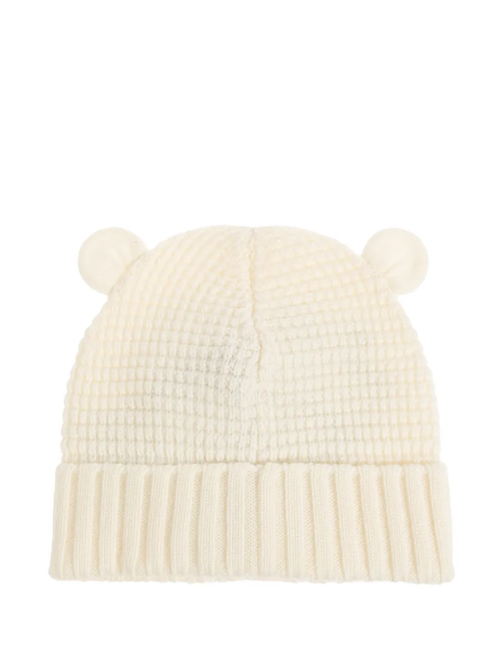 Moncler Enfant Muts met oordetail Beige
