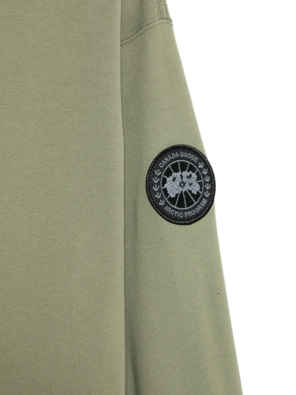 Canada Goose Hoodie met logopatch Groen