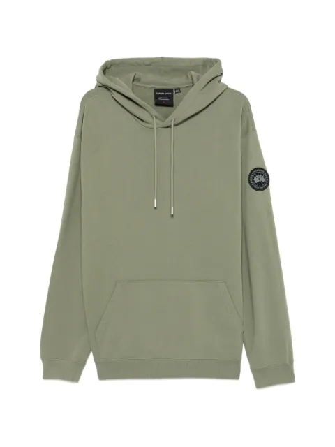 Canada Goose logo-patch hoodie