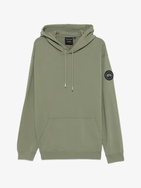 Canada Goose logo-patch hoodie