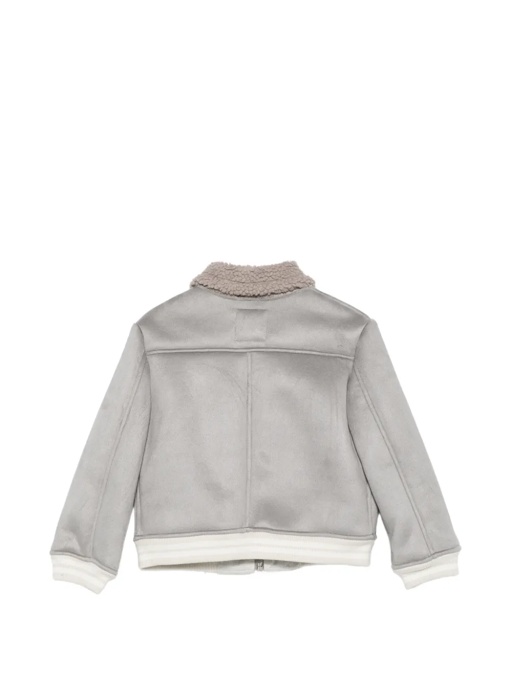 Eleventy Kids Jack met lammy kraag Grijs