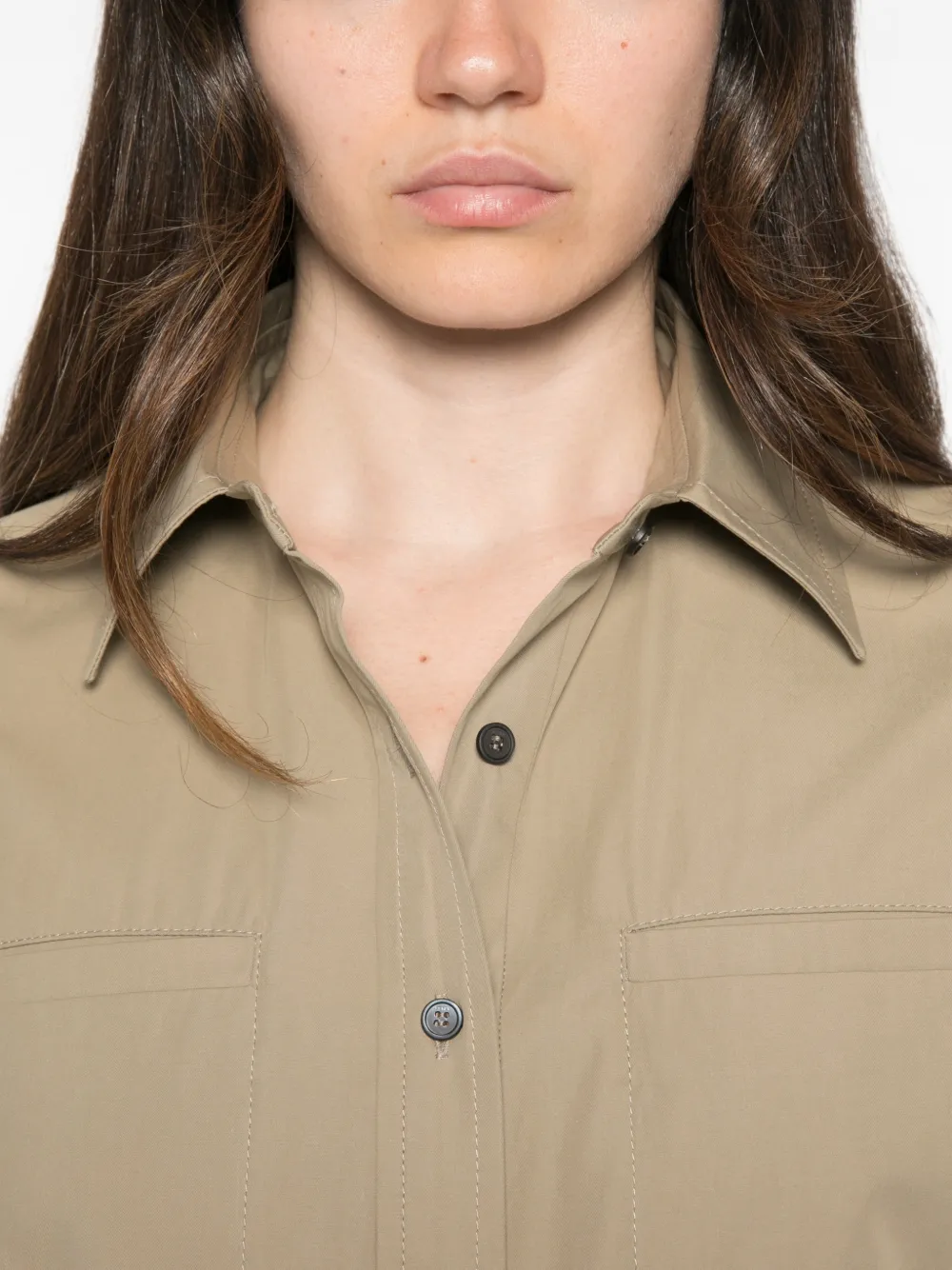 FENDI Jurk met korte mouwen Beige