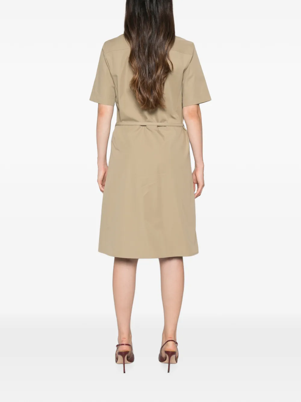 FENDI Jurk met korte mouwen Beige