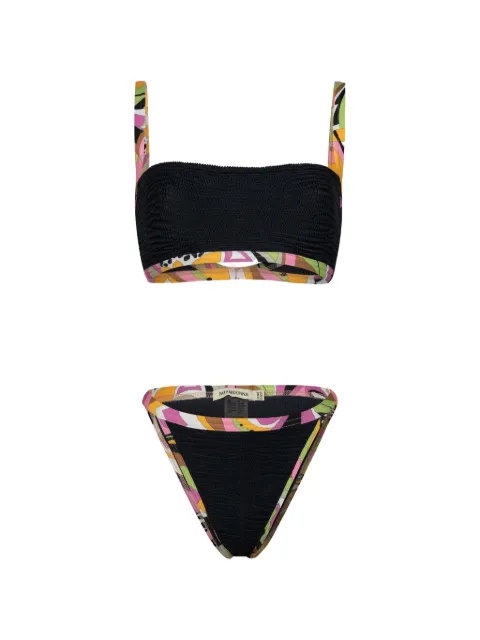 PARAMIDONNA bikini imprimé Ava à effet froissé