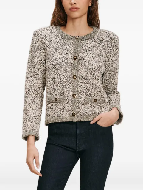 Veronica Beard Rexton button-up boucle cardigan