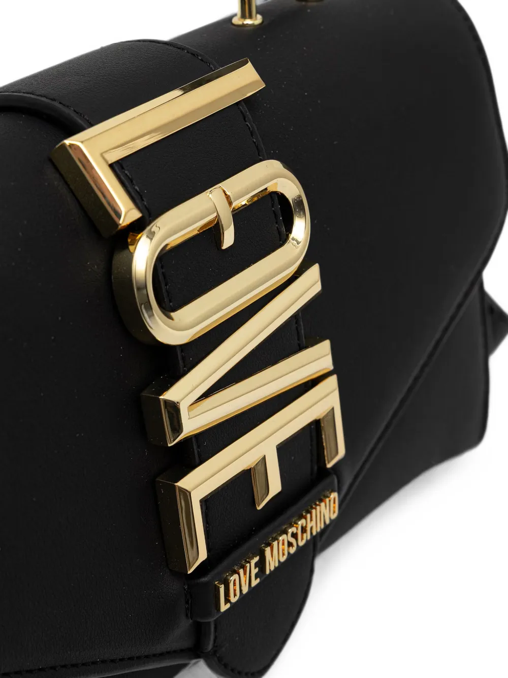 Love Moschino Heuptas met logoplakkaat Zwart