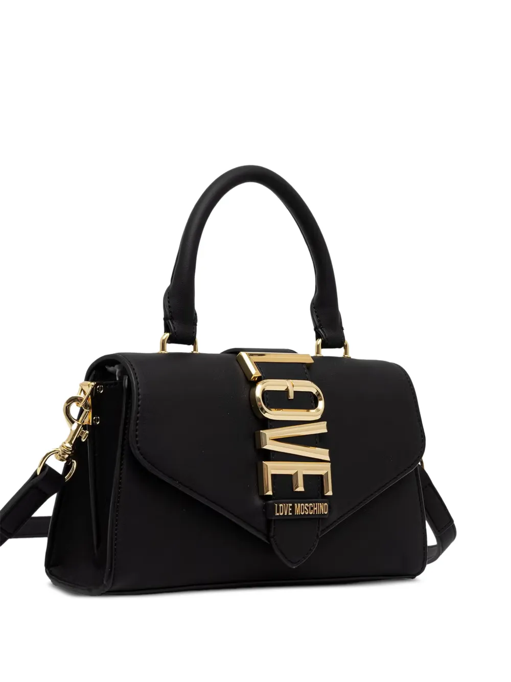 Love Moschino Heuptas met logoplakkaat Zwart