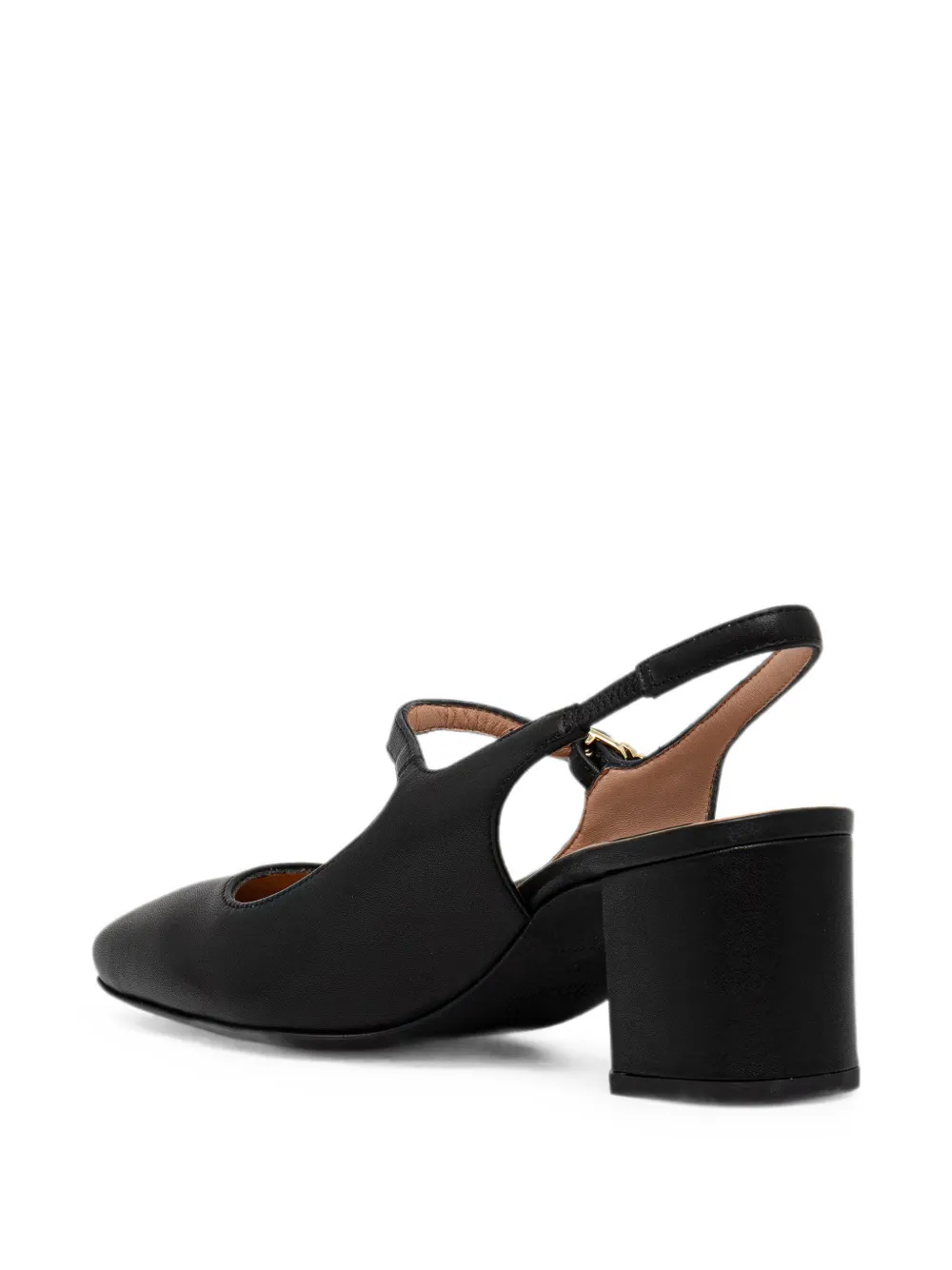 Love Moschino slingback Mary-Jane pumps Zwart