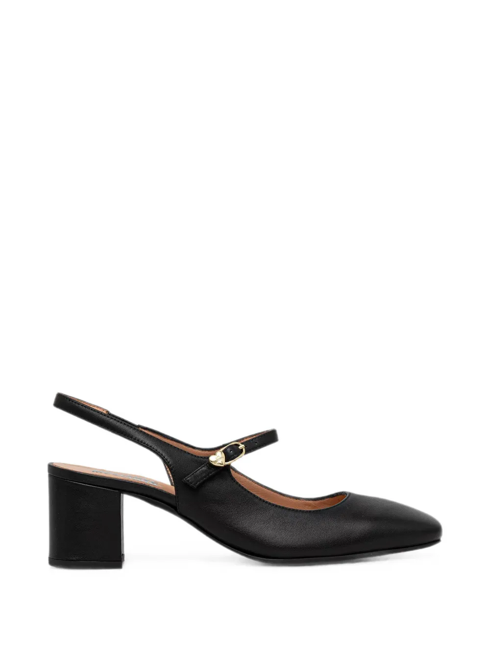 Love Moschino slingback Mary-Jane pumps Zwart