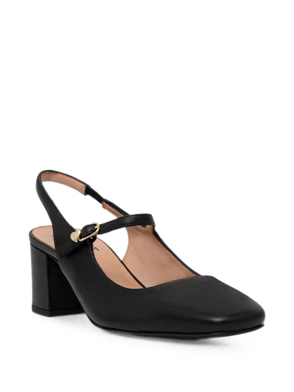 Love Moschino slingback Mary-Jane pumps Zwart