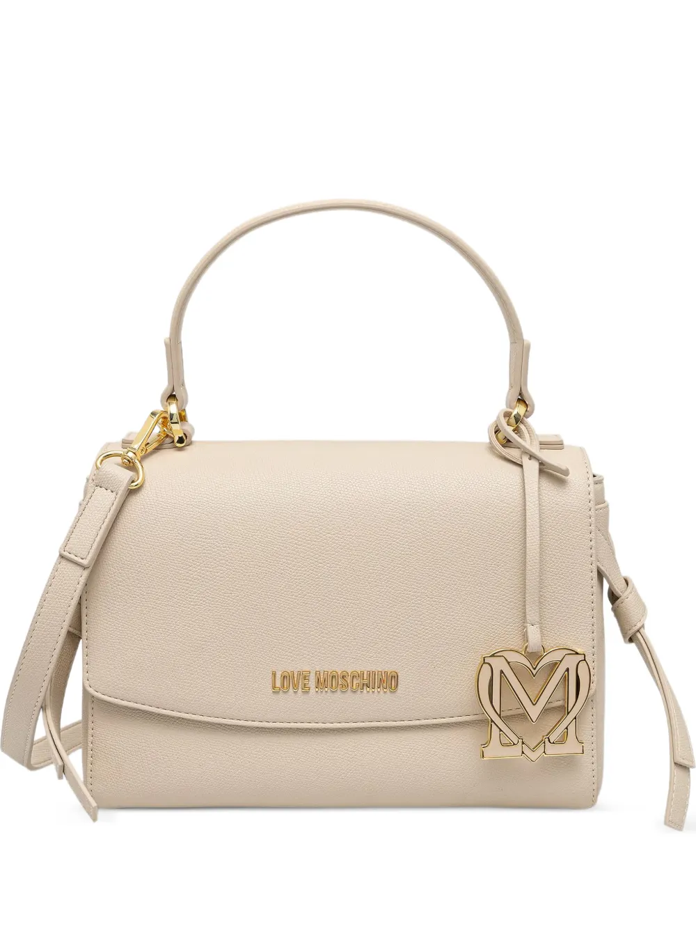 Love Moschino logo-plaque tote bag · OS