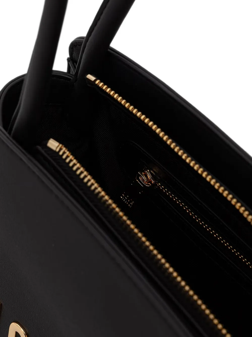 Love Moschino Schoudertas met logo Zwart