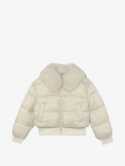 Mayoral wide-collar padded jacket
