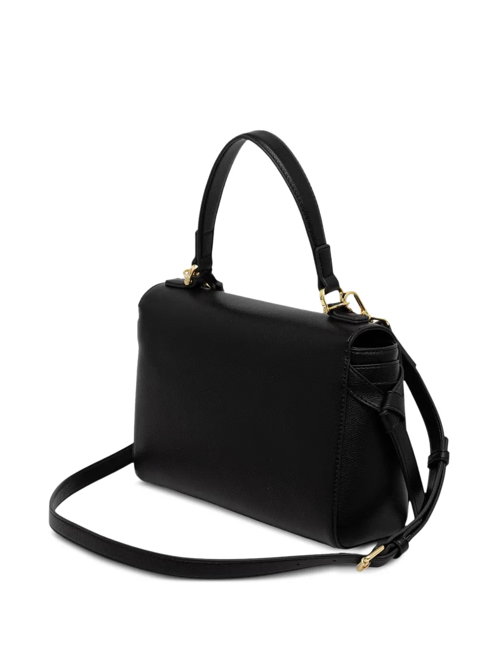 Love Moschino Shopper met logoplakkaat Zwart