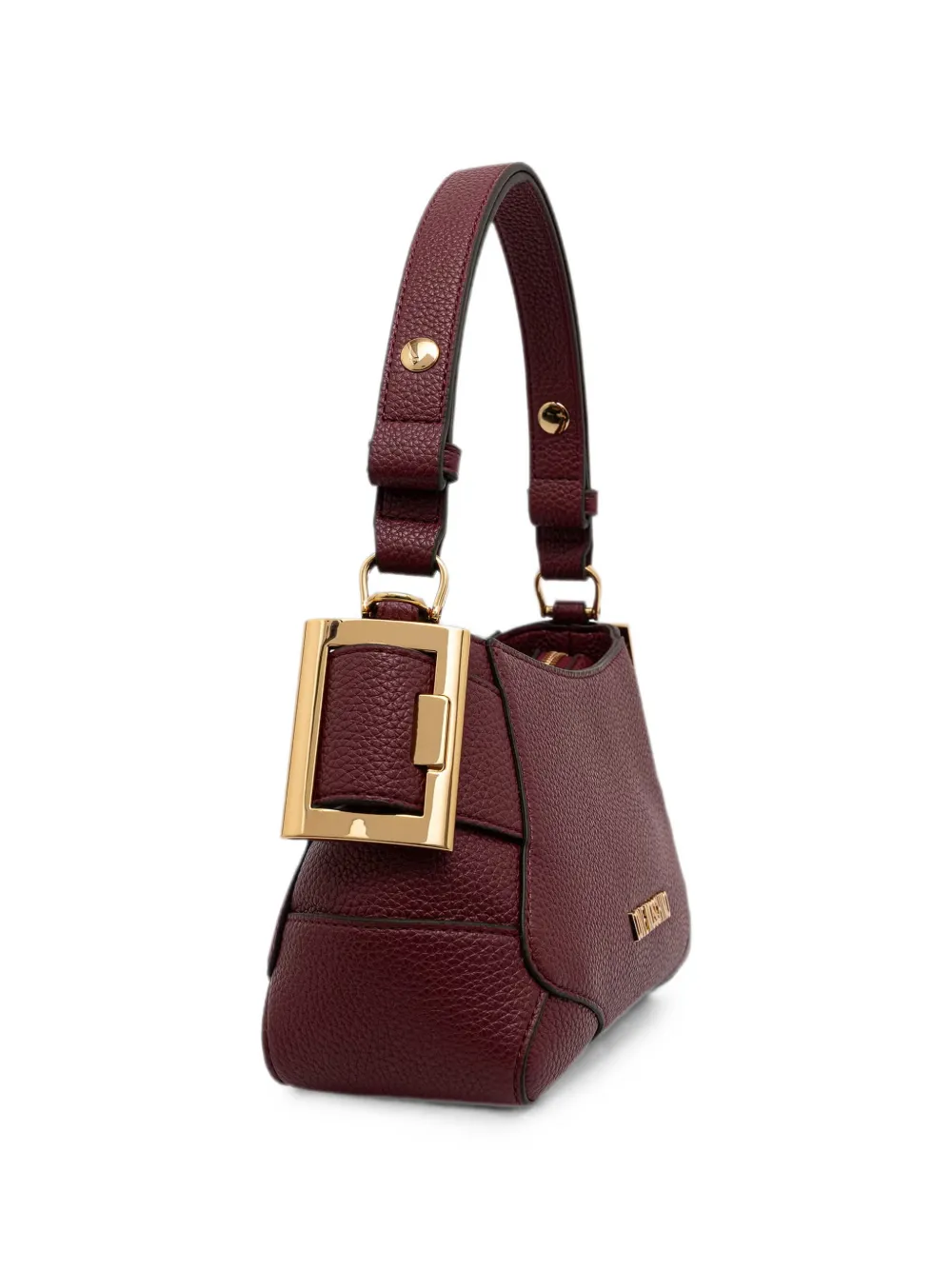 Love Moschino Schoudertas met logoplakkaat en bewerkt effect Rood