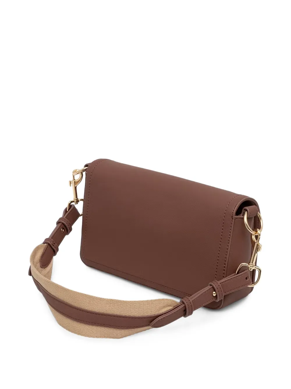 Love Moschino Crossbodytas met logo-reliëf Bruin