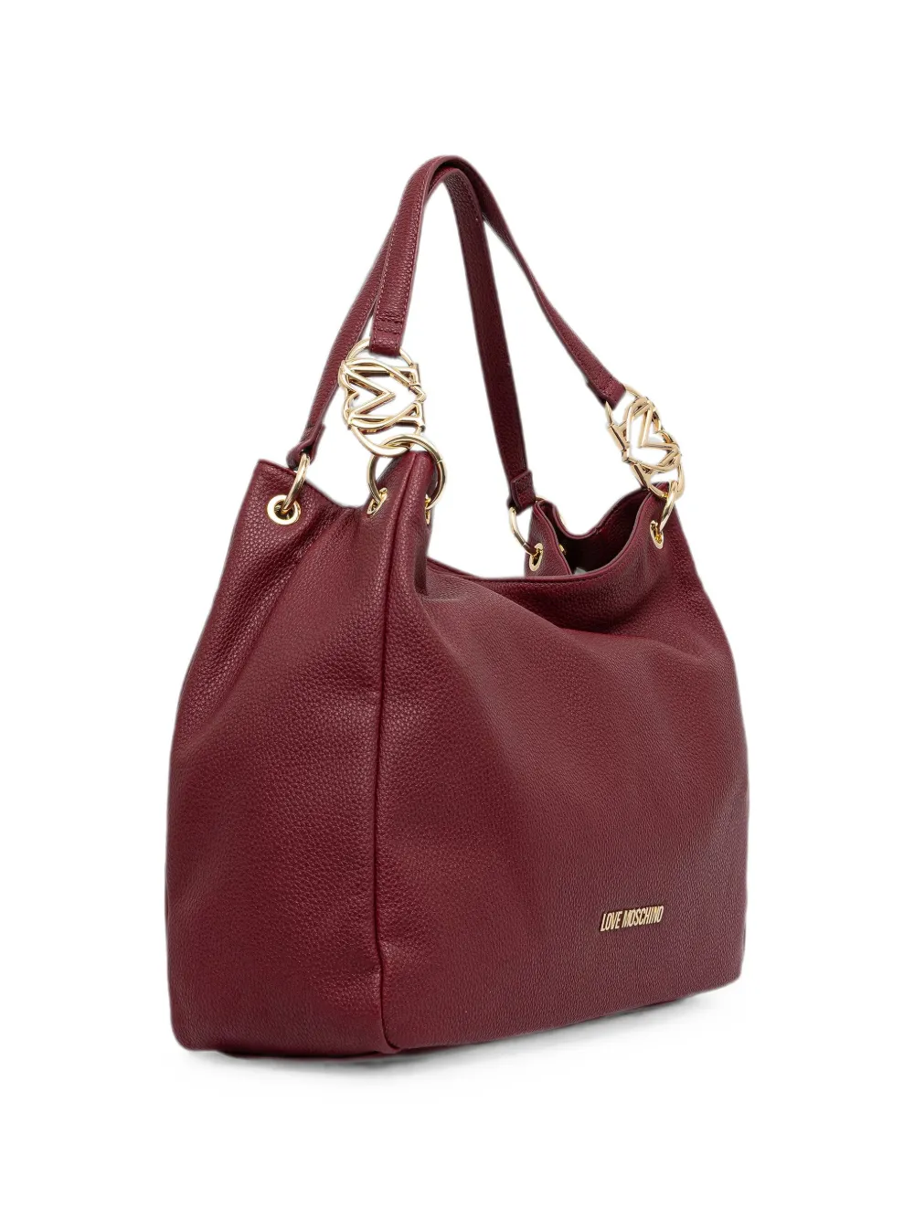Love Moschino Heuptas met logoplakkaat Rood