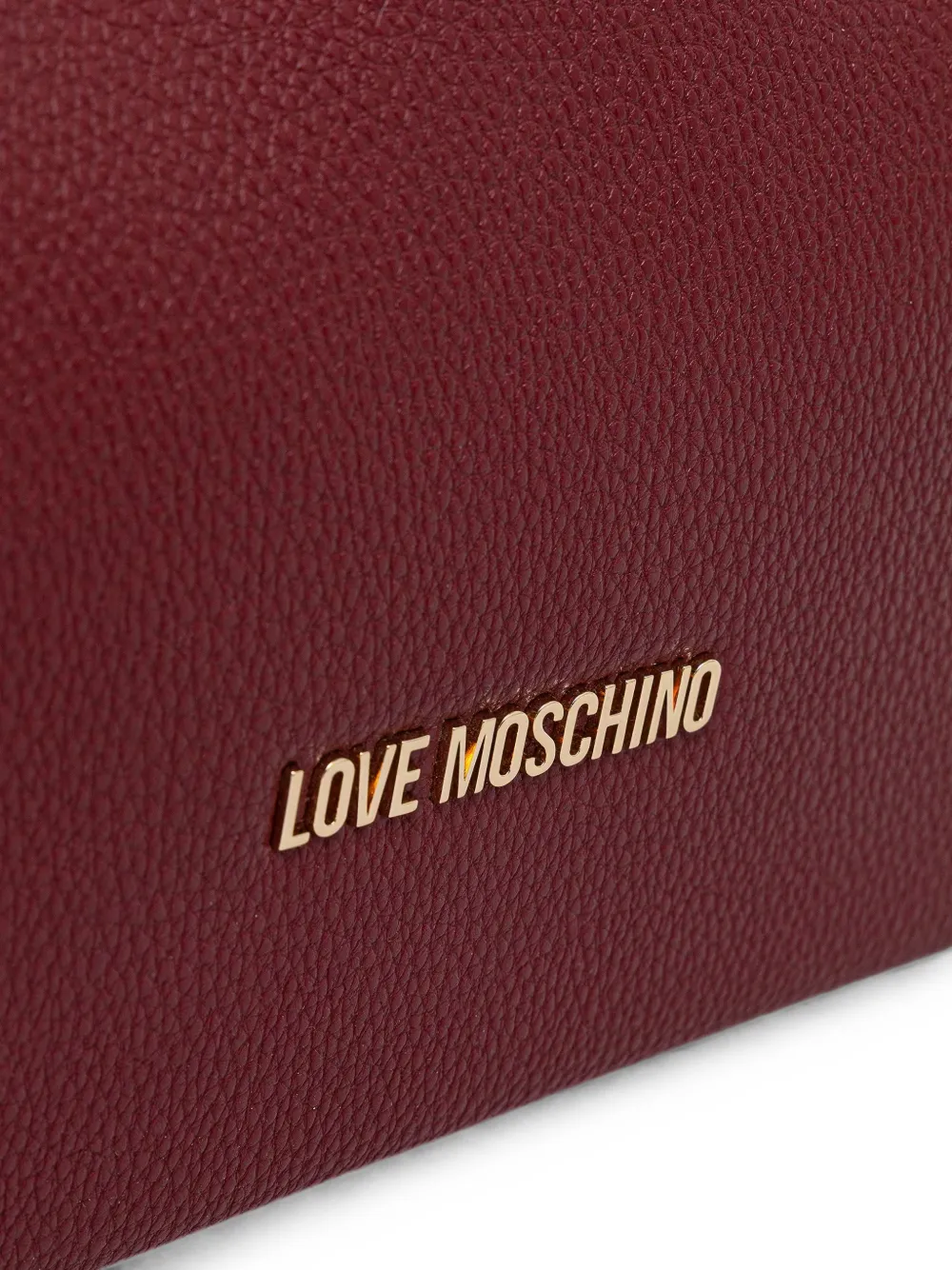 Love Moschino Heuptas met logoplakkaat Rood
