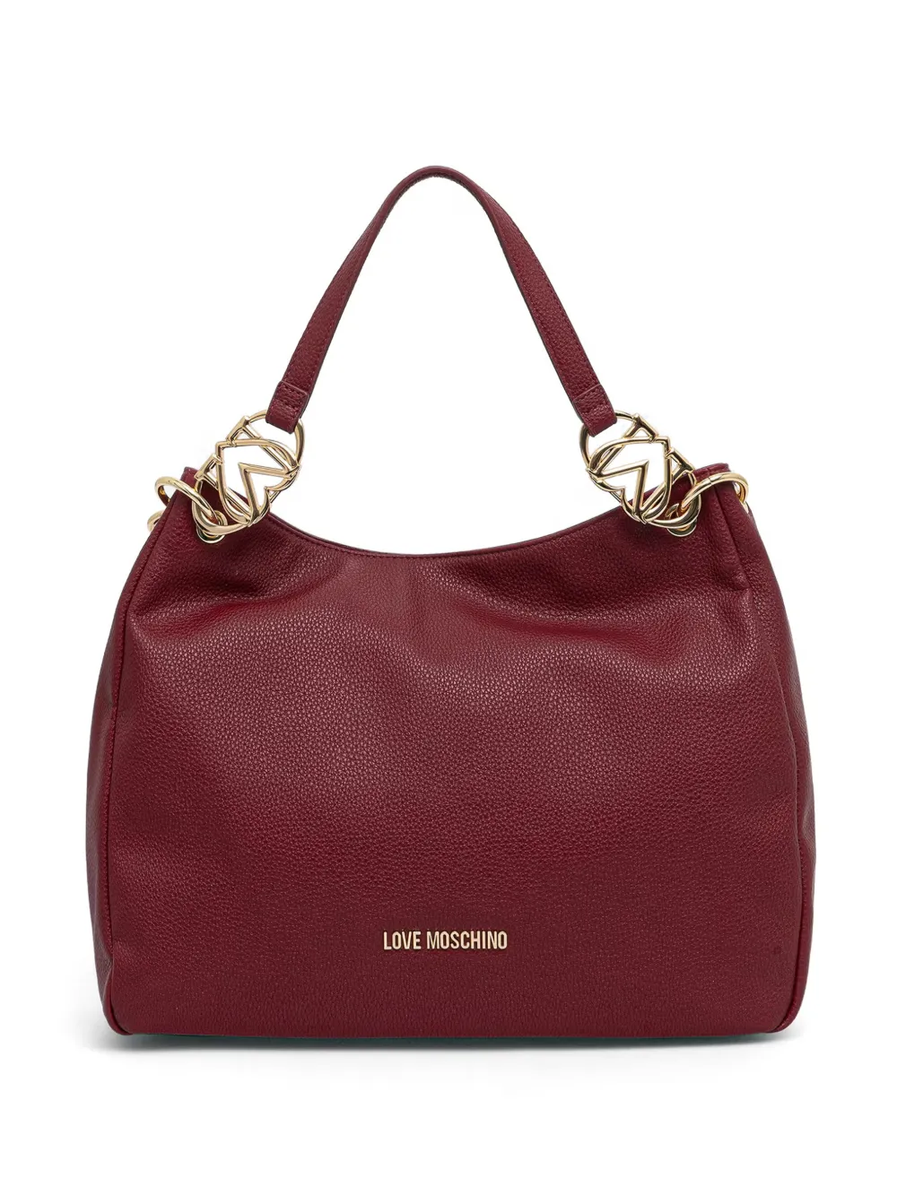 Love Moschino logo-plaque tote bag · OS