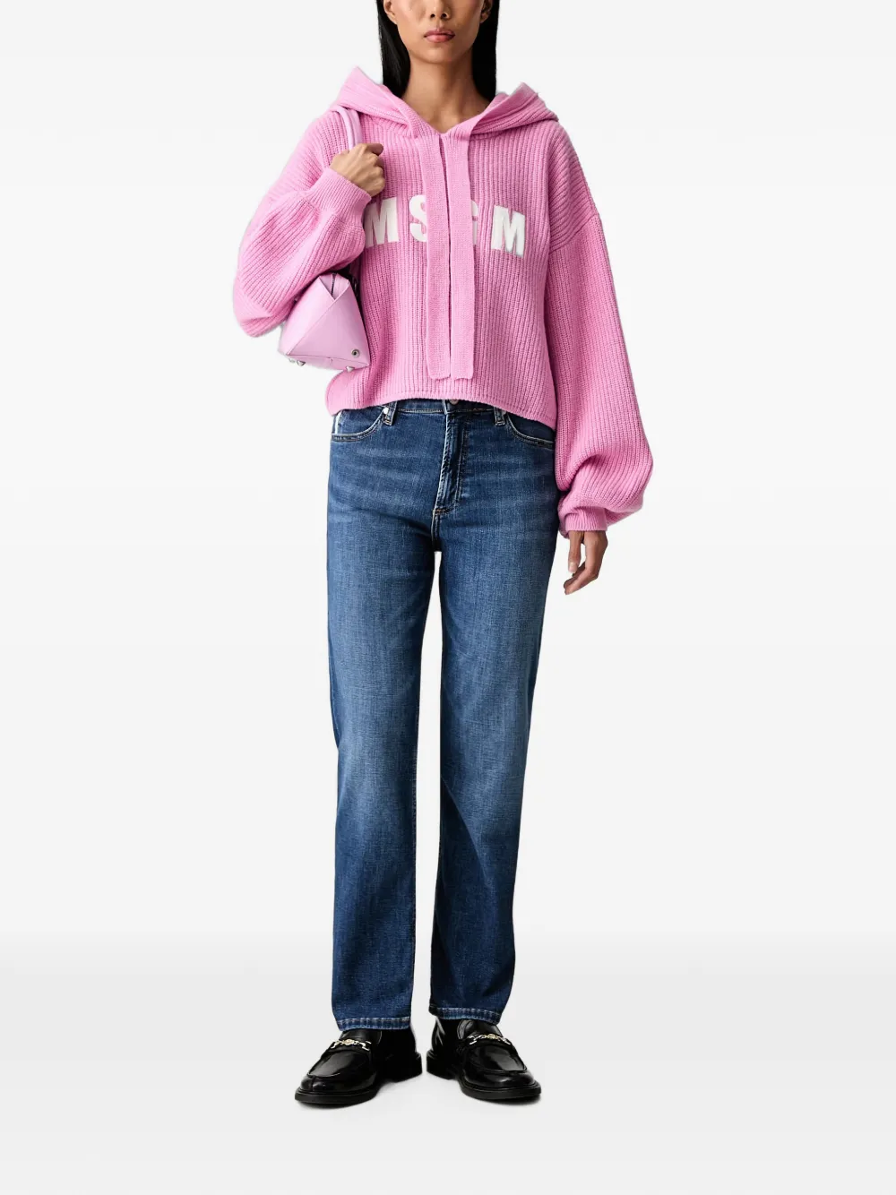 Marc O'Polo Jeans met effect Blauw
