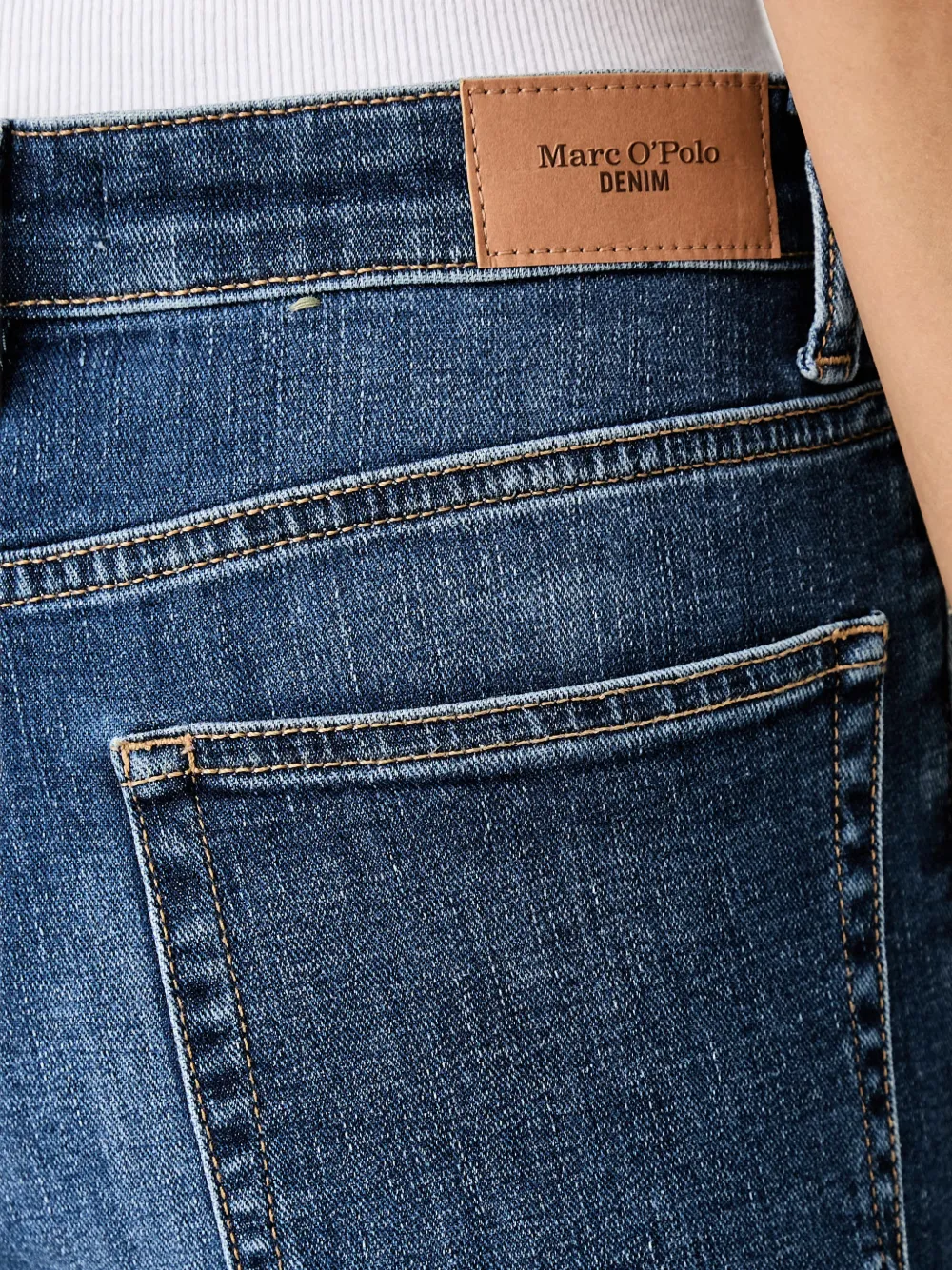 Marc O'Polo Jeans met effect Blauw