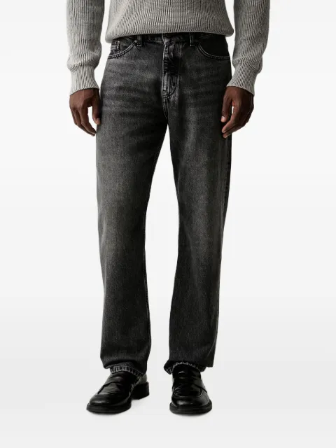 Marc O'Polo whiskering-effect jeans 